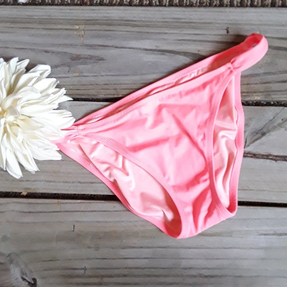 Victoria's Secret light peach bikini